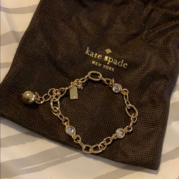 Kate Spade gold chain bracelet - Picture 2 of 5